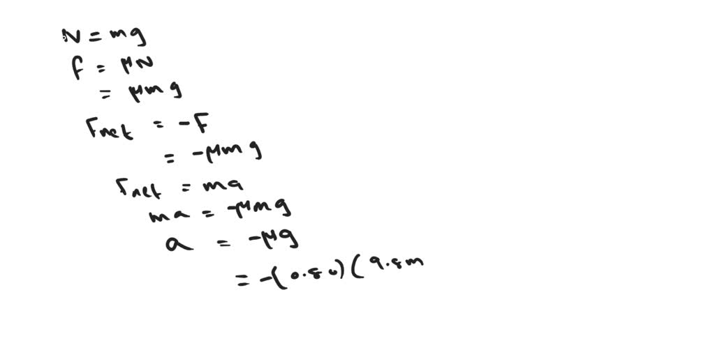 SOLVED A driver in a 1000 kg car traveling at 20 m/s slams on the