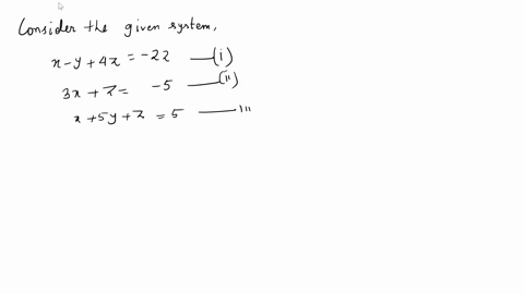 set-up-the-augmented-matrix-for-the-following-system-of-simultaneous-linear-equations-and-convert-it-to-row-echelon-form-complete-the-solution-using-back-substitution-or-continue-and-convert-56172