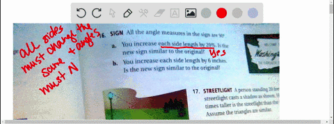 a-person-standing-20-feet-from-a-streetlight-casts-a-shadow-as-shown-how-many-times-taller-is-the-streetlight-than-the-person-assume-the-triangles-are-similar-sign-ali-16-the-angle-measures-06742