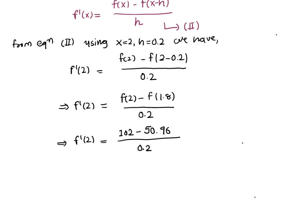 solved-use-forward-and-backward-difference-approximations-of-o-h-and