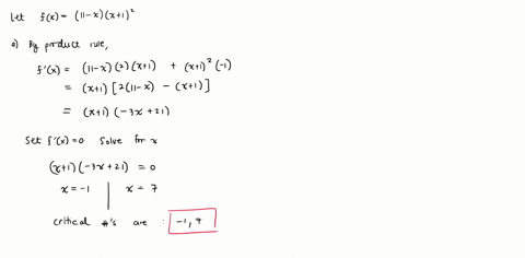 consider-the-following-function-fx-11-xx-12-a-find-the-critical-numbers-of-f-enter-your-answers-as-a-comma-separated-list-bfind-the-open-intervals-on-which-the-function-is-increasing-or-decr-57767