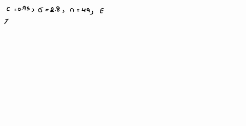 find-the-margin-of-error-for-the-given-values-of-c-6-and-n-c095-0-28n49-click-the-icon-to-view-a-table-of-common-critical-values-e-round-to-three-decimal-places-as-needed-32063
