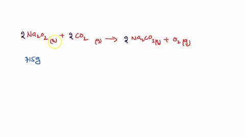 read the given equation na2o2 co2 na2co3 o2 what volume of o2 gas is ...