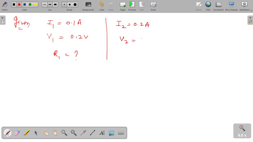 SOLVEDThe filament of a bulb takes a current 100 mA when potential