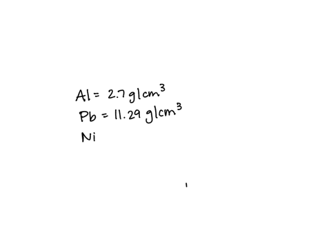 rank-the-following-metals-in-order-from-lowest-to-highest-density-aluminum-lead-nickel-iron-and-silver-your-answer-write-your-response-nere-91358