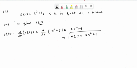 130-chapter-2-exercise-set-26-1-given-st-t3-t-where-is-in-feet-and-t-is-in-seconds-find-each-of-the-following-a-vt-b-at-c-the-velocity-and-acceleration-when-sec-differentiation-77996