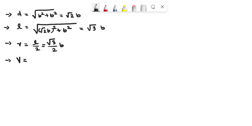 SOLVED: A Cube Of Side B Has A Charge Q At Each Of Its Vertices ...