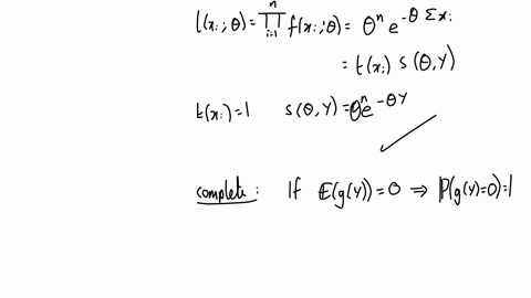 2-20-let-x_1-x_2-ldots-x_n-be-an-iid-sample-from-an-exponential-distribution-with-pdf-fx-thetatheta-e-theta-x-for-x0-zero-elsewhere-where-theta0-is-an-unknown-paramcter-a-is-ysum_i1n-x_i-a-sufficient