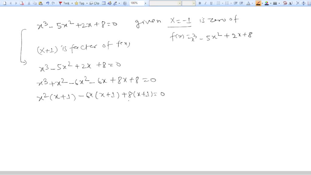 SOLVED: x1+3x2+4x3=8 calculate x1 and x2 and x3 values