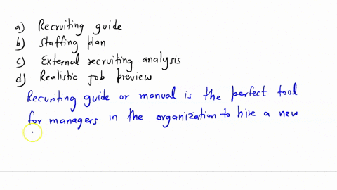 a-formal-document-detailing-the-process-to-be-followed-when-a-firm-recruits-for-an-open-position-is-a-________a-recruiting-guide-b-staffing-plan-c-external-recruiting-analysis-d-realistic-jo-52922