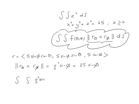 integrate-the-given-function-over-the-given-surface-gx-y-zz2-text-over-the-hemisphere-x2y2z225-z-geq-0-the-value-of-the-surface-integral-is-square-type-an-exact-answer-using-pi-as-needed