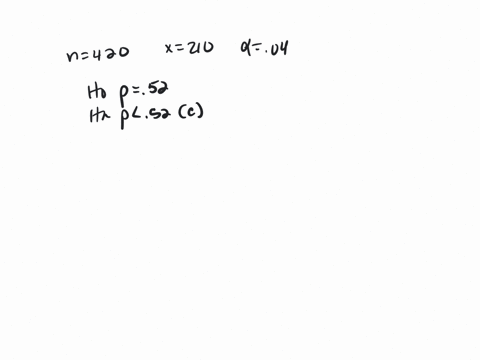 based-on-a-simple-random-sample-of-420-college-students-it-was-found-that-210-of-them-had-travelled-outside-the-us-with-a-4-significance-level-we-wish-to-test-the-claim-that-the-percentage-of-college-
