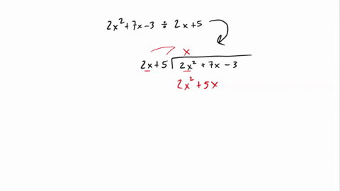 divide-2x2-7x-3-by-2x-5-which-expression-represents-the-quotient-and-remainder-a-x-1-22x5-b-x-1-332x5-cx-1-272x5-dx-1-82x5-21437
