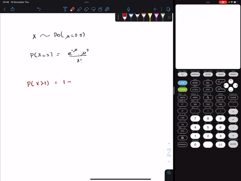 find-the-indicated-probability-using-the-poisson-distribution_-for-certain-type-of-fabric-the-average-number-of-defects-in-each-square-foot-of-fabric-is-05-defects-per-square-foot-_-find-the-16234