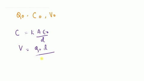 parallel-plate-capacitor-of-capacitance-co-has-plates-of-area-a-with-separation-d-between-them-when-it-is-connected-to-battery-of-voltage-vo-it-has-charge-of-magnitude-q0-on-its-plates-while-12034