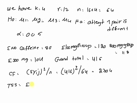 23-posttest-4-a-researcher-was-interested-in-learning-about-the-effect-of-caffeine-consumption-on-problem-solving-to-examine-this-relationship-participants-were-randomly-selected-and-assigne-36295