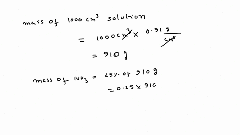 to-prepare-100-ml-of-3m-solution-from-25-nh3-with-a-density-of-091-gcm3-a-how-many-ml-should-be-taken-nh3-17-gmol-b-explain-the-steps-of-preparing-the-solution