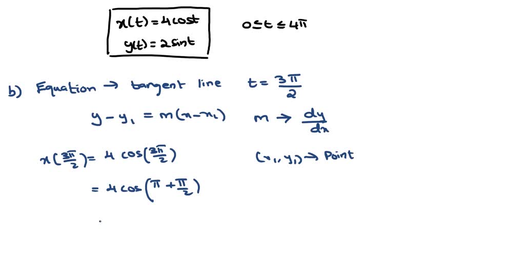 Solved: Find The Parametric Equation Of An Ellipse Centered At The 