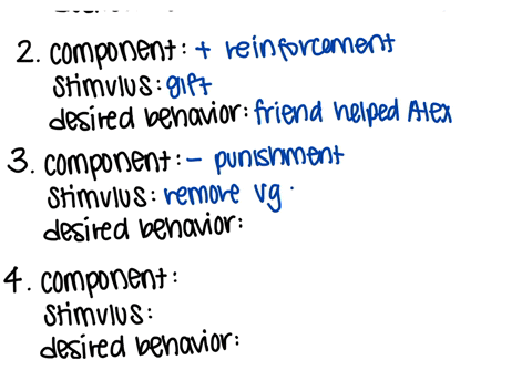 spring-2021-fill-in-the-following-table-with-the-components-of-operant-conditioning-positive-reinforcement-negative-reinforcement-positive-punishment-or-negative-punishment-and-then-identify-17472
