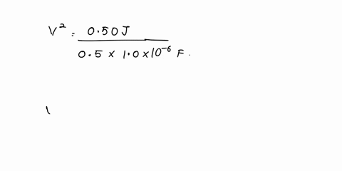 a-10-f-capacitor-with-an-initial-stored-energy-of-050-j-is-discharged-through-a-10-m-resistor-a-what-is-the-initial-charge-on-the-capacitor-b-what-is-the-current-through-the-resistor-when-th-32197