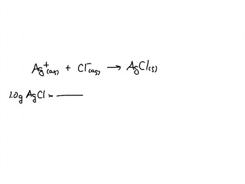 the-amount-of-chloride-ion-in-a-water-sample-is-to-be-determined-by-adding-excess-silver-nitrate-if-10-g-of-silver-chloride-is-precipitated-what-mass-of-chloride-ion-is-in-the-original-sampl-11376