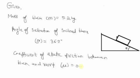 a-520-kg-block-remains-at-rest-0n-a-ramp-that-is-tilted-at-an-angle-0-369-with-respect-to-the-horizontal_-the-coefficient-of-static-friction-between-the-block-and-the-ramp-is-0875-draw-a-for-65408