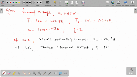 a-calculate-forward-current-in-si-diode-at-30-c-when-forward-voltage-is-065-v-compare-this-value-with-that-after-a-temperature-rise-of-50c-assume-that-reverse-saturation-current-doubles-for-46808