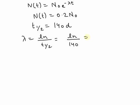 use-the-exponential-decay-model-aa_0ekt-to-solve-this-exercise-the-half-life-of-polonium-210-is-140-days-how-long-will-it-take-for-a-sample-of-this-substance-to-decay-to-20-of-its-original-a-96738