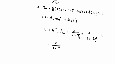 6-approximate-the-definite-integral-using-the-trapezoid-rule-with-n4-compare-your-results-with-the-approximation-of-the-integral-using-a-calculator-int_23-frac11x2-d-x-7-determine-if-the-improper-inte