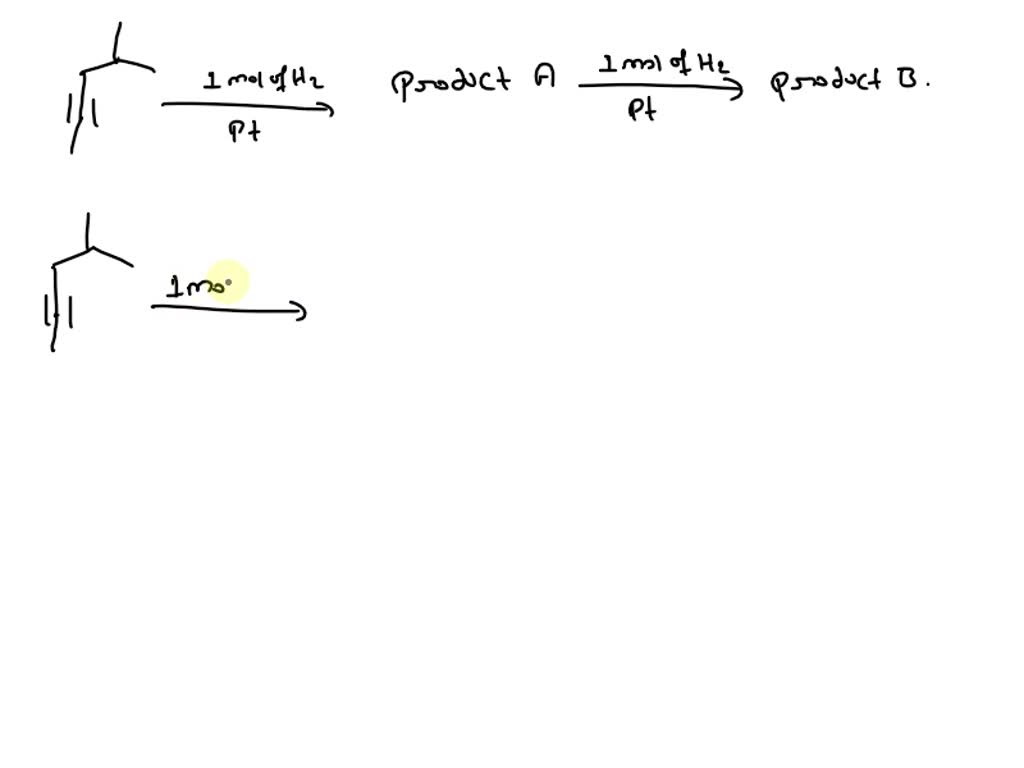 SOLVED: For the reaction shown, draw the transient product of one ...