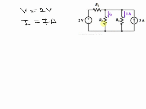 9in-the-circuit-shown-in-fig351the-resistor-values-are-unknownbut-the-2-v-source-is-known-to-be-supplying-a-current-of-7-a-to-the-rest-of-the-circuit-calculate-the-current-labeled-i2-r1-41855