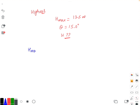 32-00-the-highest-barrier-that-projectile-can-clear-is-135-m-when-the-projectile-is-launched-at-an-angle-of-150-above-the-horizontal-what-is-the-projectiles-launch-speed-31035