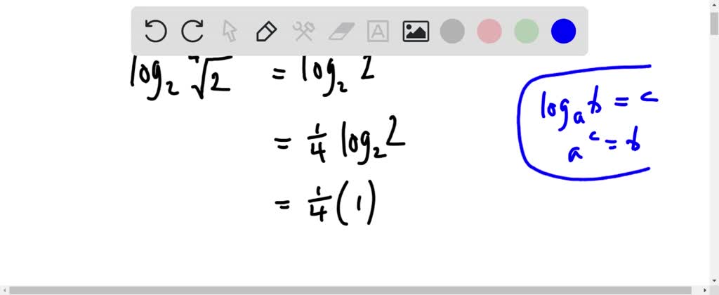 SOLVED: Find the exact value of the logarithmic expression without ...