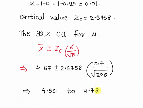 1-points-question-4-a-random-sample-of-226-fish-caught-out-of-cedar-bluff-lake-was-weighed-the-mean-weight-of-the-sample-of-fish-was-467-lbs-the-standard-deviation-of-the-distribution-was-7-66963