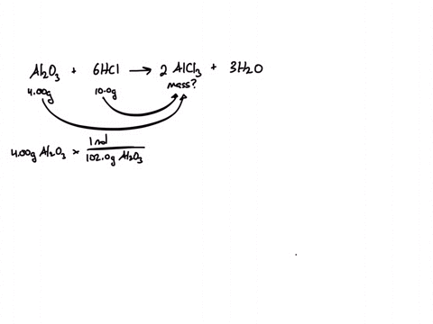 find-the-mass-of-alcl3-that-is-produced-when-400-grams-of-al2o3-react-with-100-g-of-hcl-according-to-the-following-equation-al2o3-s-6-hclaq-2-alcl3-aq-3-h2oaq-group-of-answer-choices-162-g-200-g-122-g