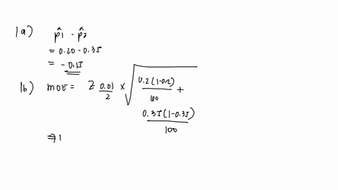 use-the-normal-distribution-to-find-a-confidence-interval-for-a-difference-in-proportions-p1-pz-given-the-relevant-sample-results-assume-the-results-come-from-random-samples-a-99-confidence-08041