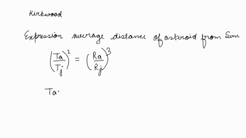 at-what-average-distances-from-the-sun-would-you-expect-to-find-kirkwood-gaps-where-the-orbital-peri-53903