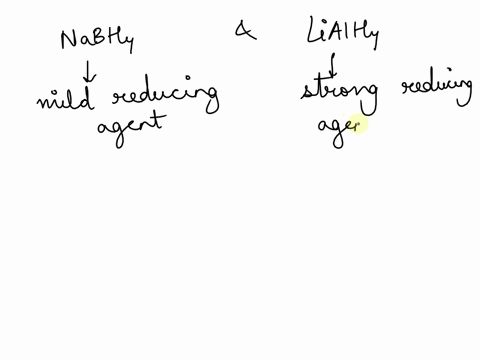 the-reduction-of-4-nitrobenzaldehyde-using-sodium-borohydridemabh4-in-ethanol-which-product-would-be-if-lialh4-was-used-instead-of-nabh4-draw-53497