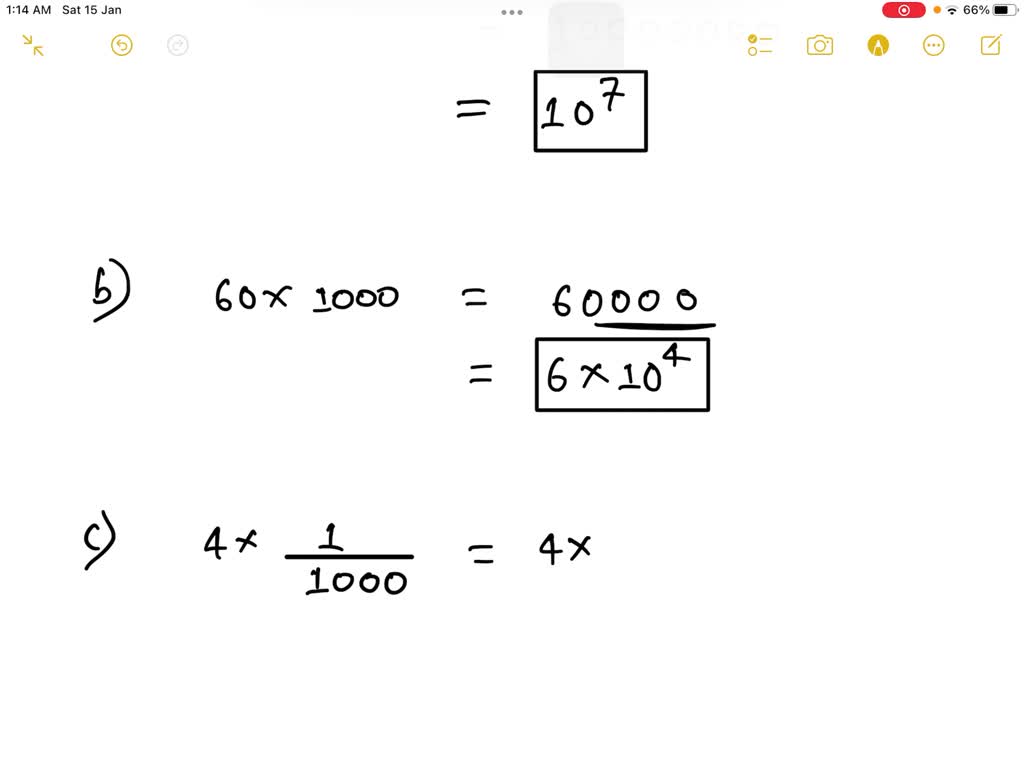 SOLVED: Write the following numbers using powers-of-ten notation: (a) ten  million, (b) sixty thousand, (c) four one-thousandths, (d) thirty-eight  billion, (e) your age in months.