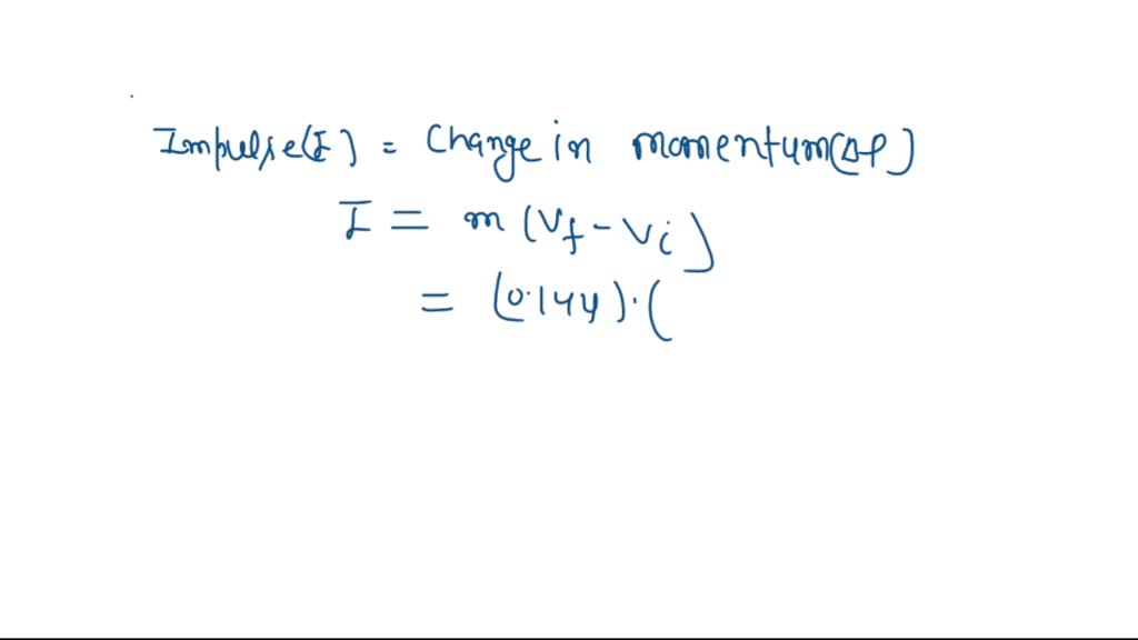 SOLVED A batter hits a foul ball. The 0.140kg baseball that was