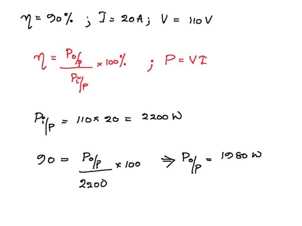 solved-an-electric-motor-that-is-91-0-efficient-operates-with-a