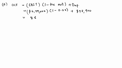 problem-10-4-calculating-ocf-lo1-fill-in-the-missing-numbers-for-the-following-income-statement-do-not-round-intermediate-calculations-sales-costs-depreciation-ebit-taxes-23-net-income-65900-19184