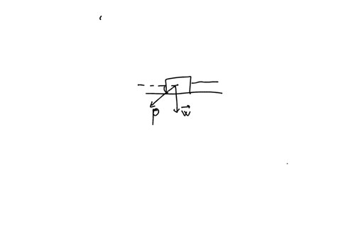 force-of-magnitude-p-is-exerted-on-a-box-of-mass-m-as-shown-in-the-figure-the-force-is-directed-at-an-angle-0-below-the-horizontal-and-the-box-remains-a-rest-the-box-rests-0n-a-horizontal-su-34476