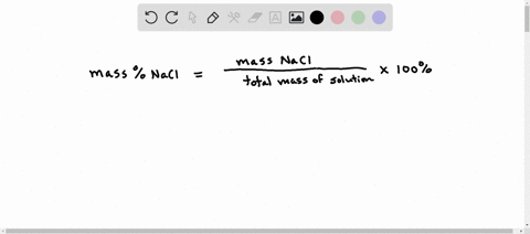 what-is-the-mass-percent-nacl-in-a-solution-made-by-dissolving-20g-nacl-in-560g-water-69938