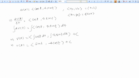 given-an-acceleration-vector-initial-velocity-uo-vo-and-initial-position-xo-yo-find-the-velocity-and-position-vectors-for-t2-0-at-cost4-sin-t-_-uovo-02-xo-yo-40-what-is-the-velocity-vector-v-55504
