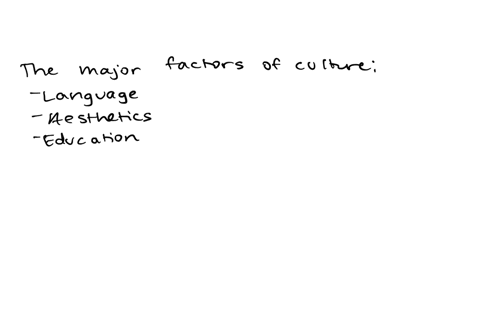what-factors-define-culture