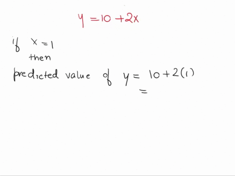 a-fitted-linear-regression-model-is-y102x-if-x-1-and-the-corresponding-observed-value-of-y-13-the-residual-at-this-observation-is-1-1-0-2-2-11306