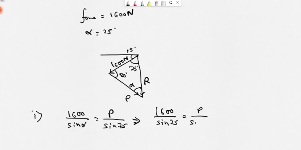 SOLVED: A trolley that moves along a horizontal beam is acted upon by ...