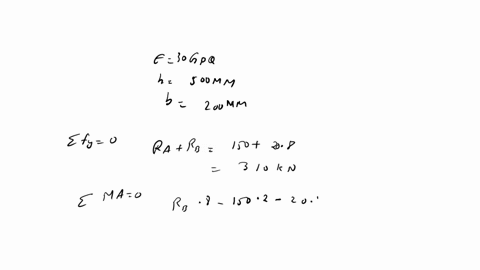 q5-determine-the-shear-stress-in-point-d-in-beam-shown-in-figure-5-150-kn-2-m-20-knm-75mm-sec-1-8-m-sec-i-e30-gpa-lf-s0o-mm-6200-mm-figure-5-62402