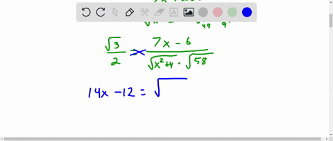 given-the-vectors-u-xi-2j-and-v-7i-3j-find-x-so-that-the-angle-between-the-vectors-is-30-degrees-25903
